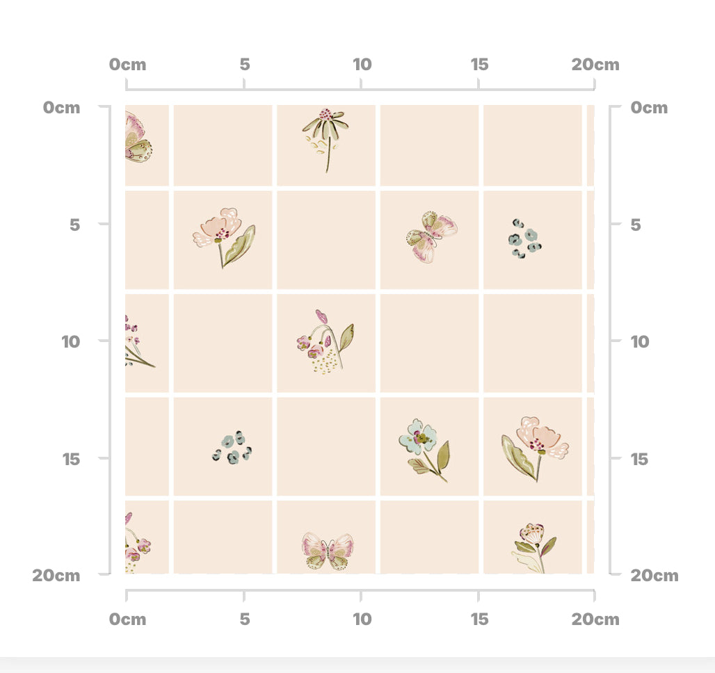 Peach quilt
