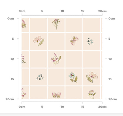 Peach quilt