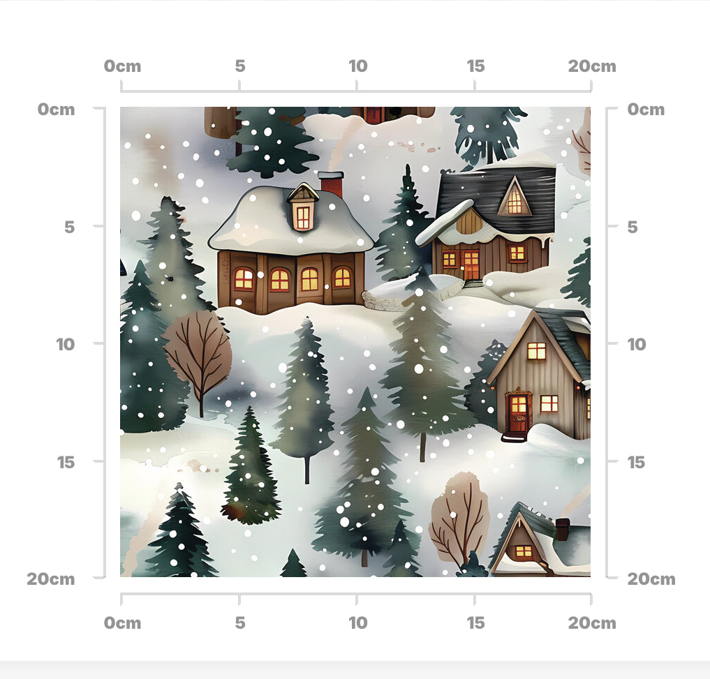 Snowy village