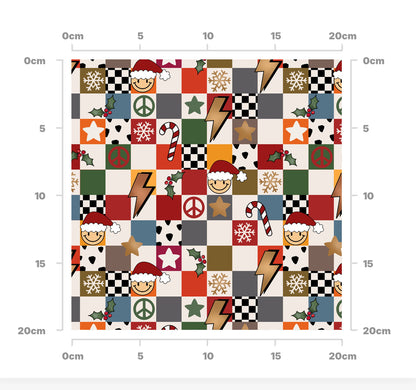 Mini Christmas checker