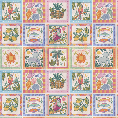 Summer candy quilt