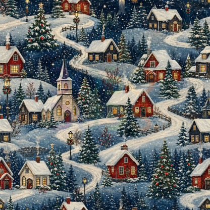 Winter village