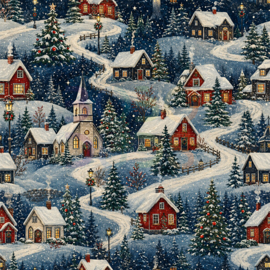 Winter village