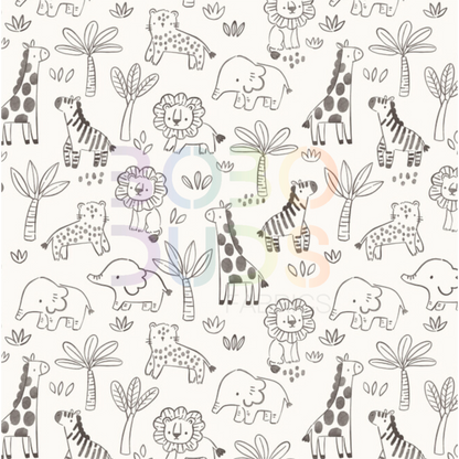 Safari black and white