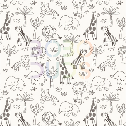 Safari black and white