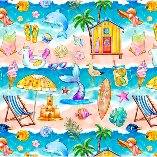 Summer beach (girl)