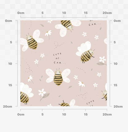 Cute as can bee (cotton)