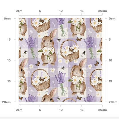 Lavender bunnies