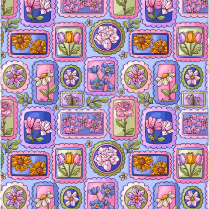 Floral stamps