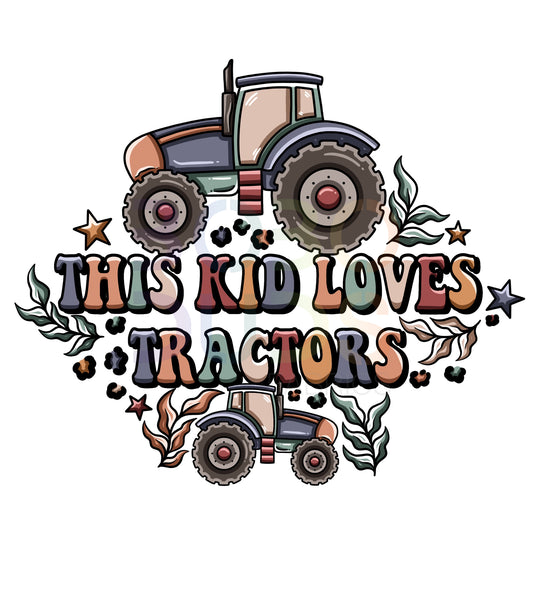 Love tractors (PNG Transfer)