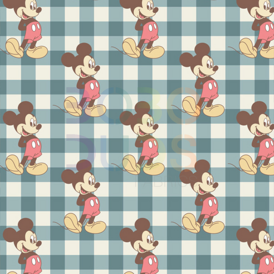 Mouse gingham