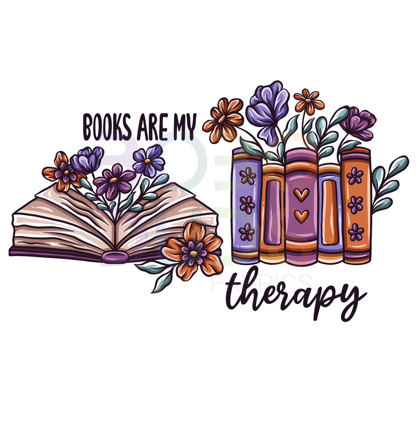 Floral book (PNG Transfer)