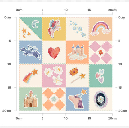 Princess quilt (candy)