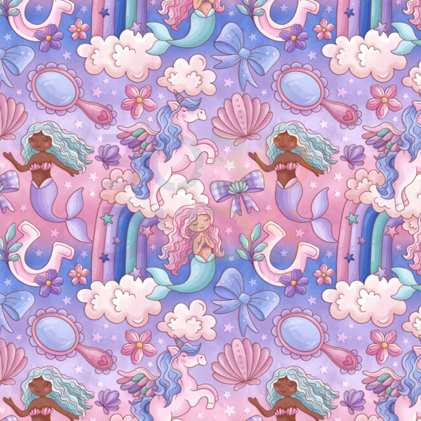 Mermaids and unicorns