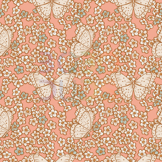 Tea butterflies (pink)