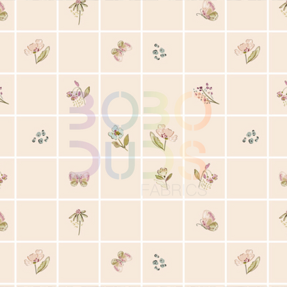 Peach quilt