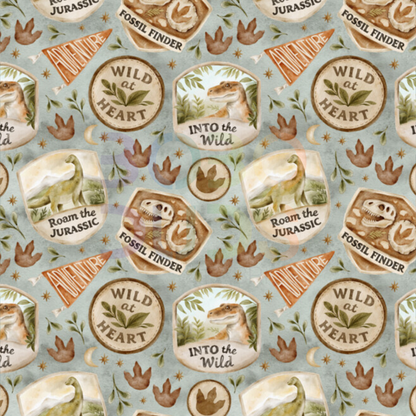 Dino badges  (in-stock)