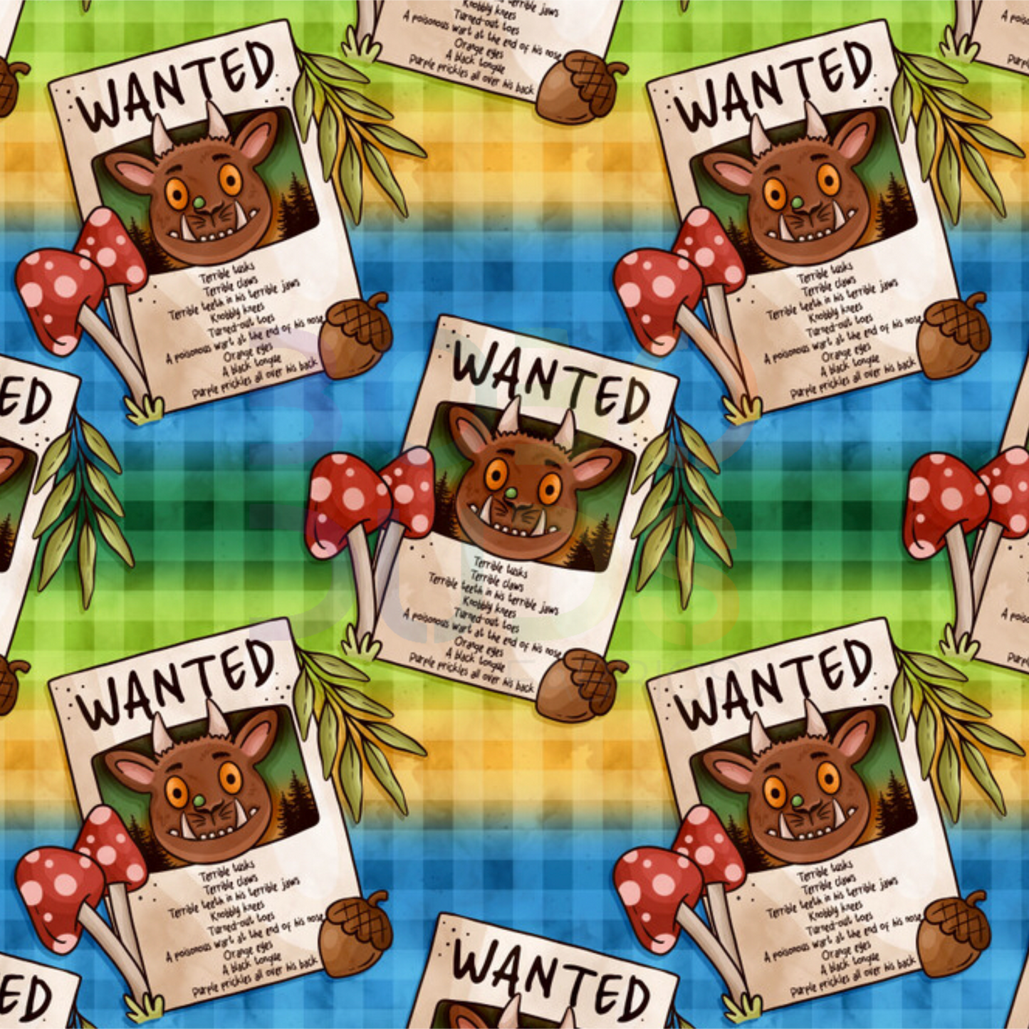 Woodland wanted (ombré)