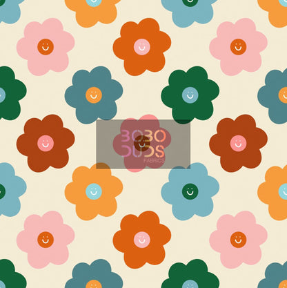 Retro flowers