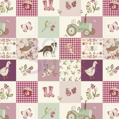 Cranberry quilt