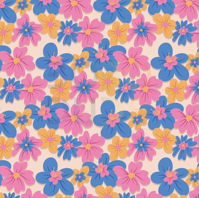 Block floral