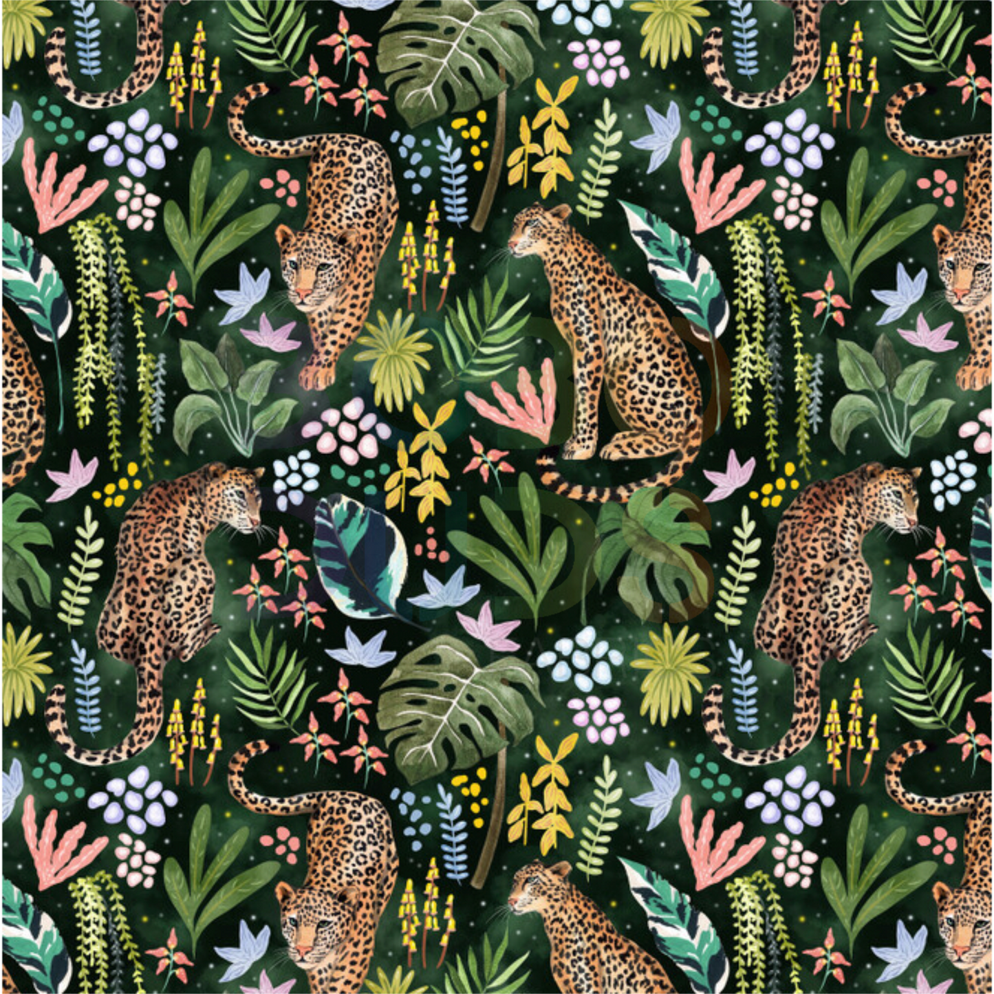 Green leopards