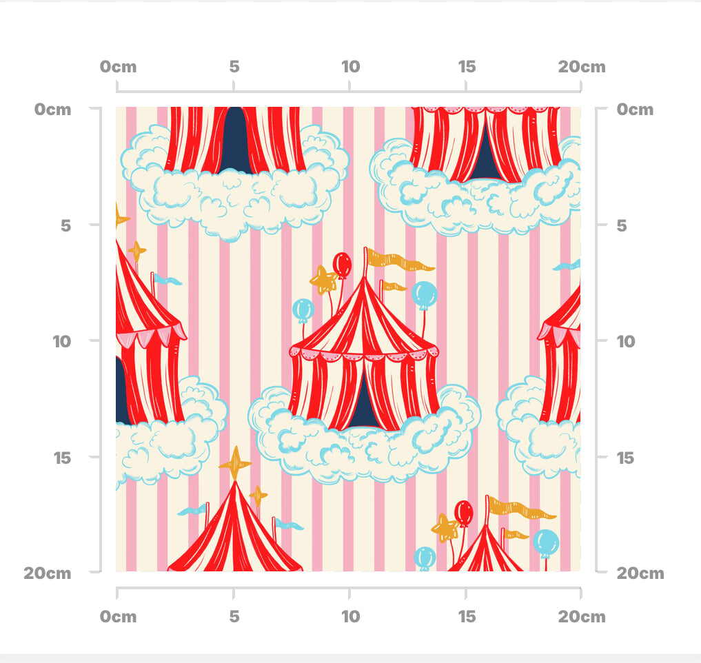 Carnival tents pink