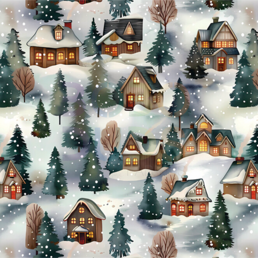 Snowy village