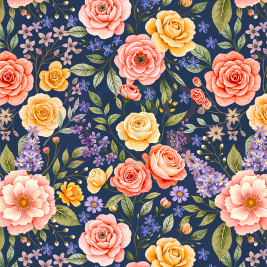 Vintage floral