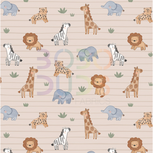 Safari mini mix stripes