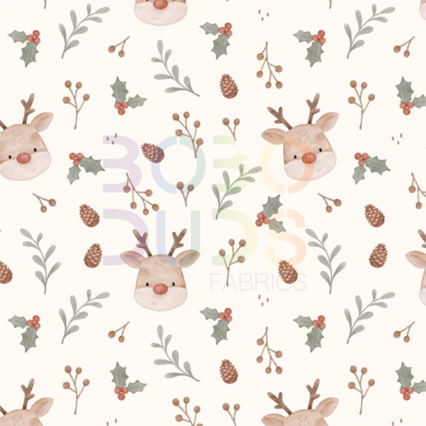 Winter reindeers
