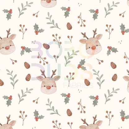 Winter reindeers