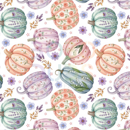 Pastel pumpkins
