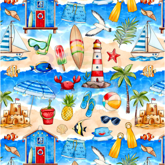 Summer beach (boy)