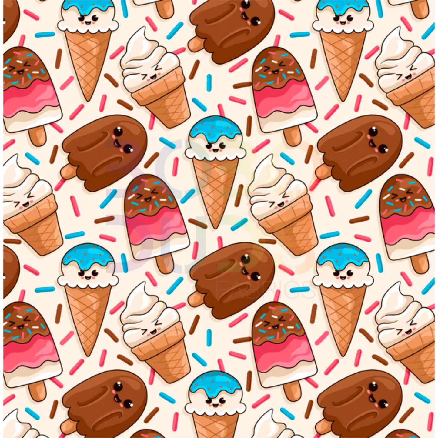 Kawaii ice creams