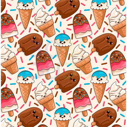 Kawaii ice creams