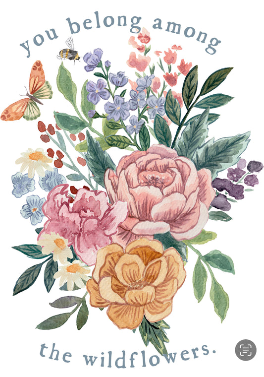 Wildflowers (PNG Transfer)