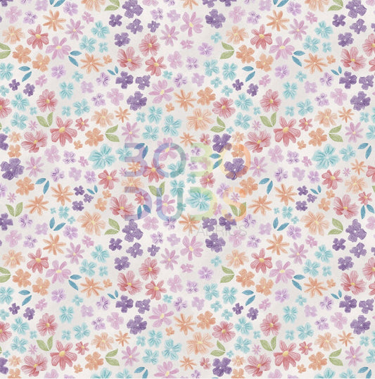 Ditsy floral (pastel)