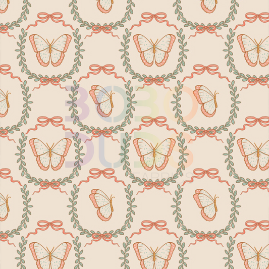 Tea butterflies and bows