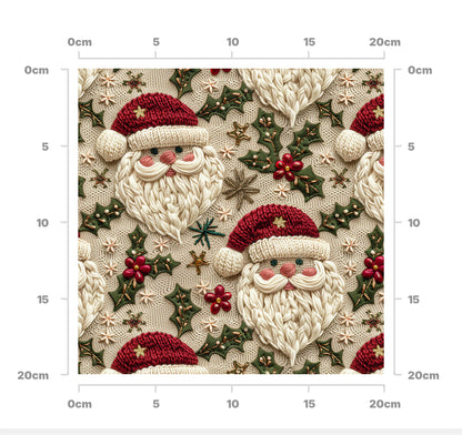 Santa emroidery