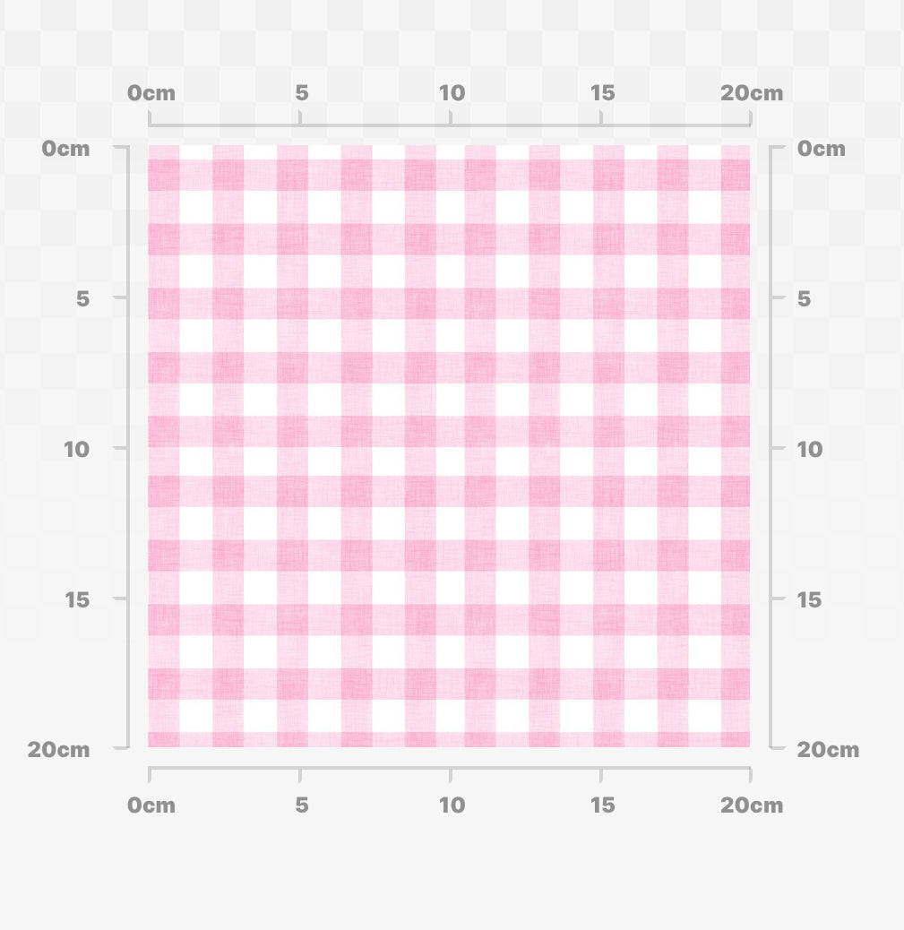 Pink gingham