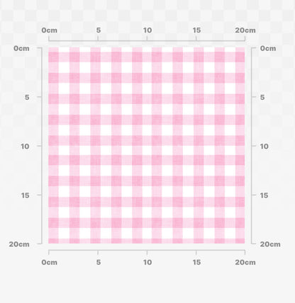 Pink gingham