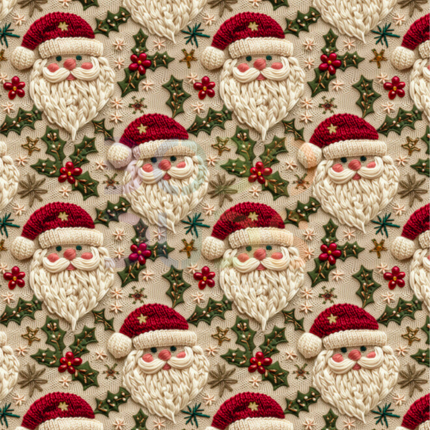 Santa emroidery