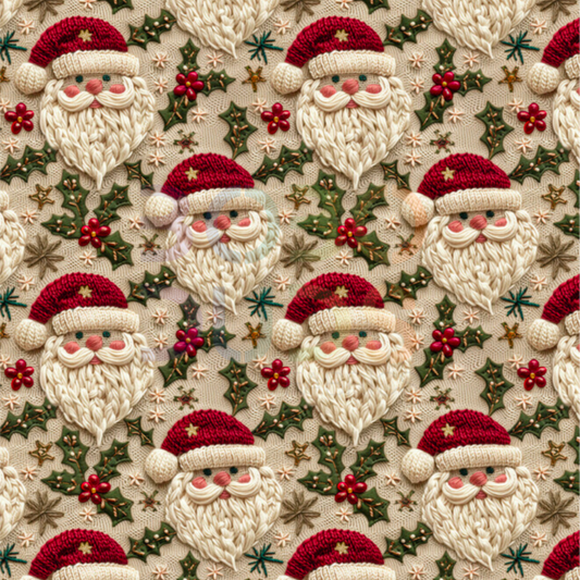 Santa emroidery