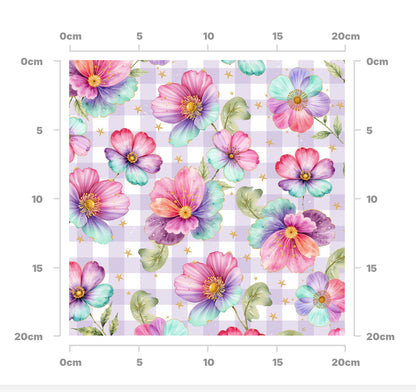 Rainbow flowers (check)