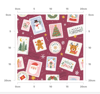 North Pole post (pink)