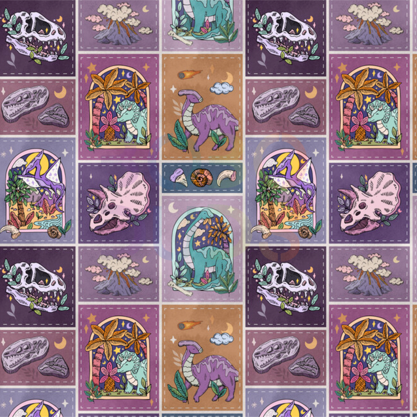 Dino quilt mystic