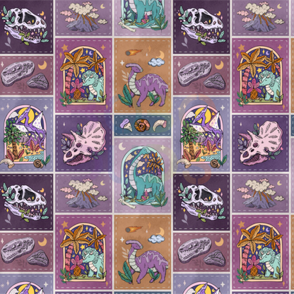 Dino quilt mystic