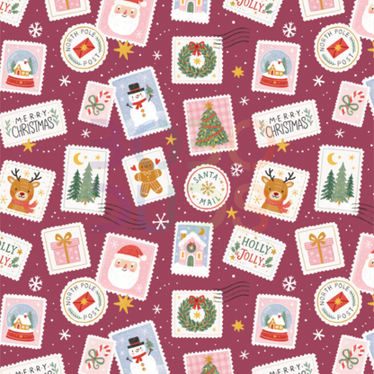 North Pole post (pink)
