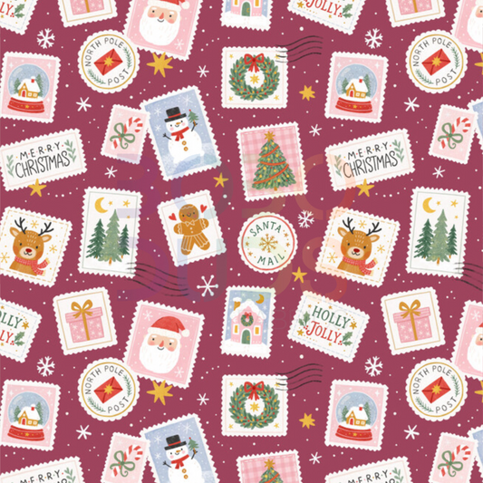 North Pole post (pink)